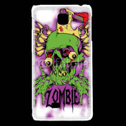 Coque LG F5 Tête de Mort Zombie 45