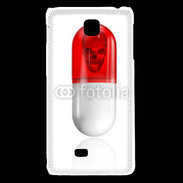 Coque LG F5 Gélule tête de mort
