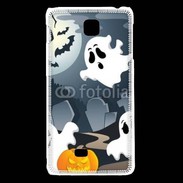 Coque LG F5 j'aime les fantômes 16