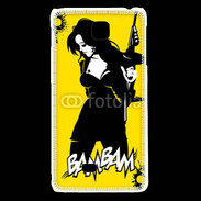 Coque LG F5 Lady Criminal BAM BAM 25
