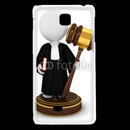 Coque LG F5 Juge de tribuna