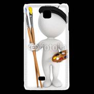 Coque LG F5 Artiste peintre