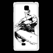 Coque LG F5 Bûcheron 