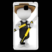 Coque LG F5 Jardinier