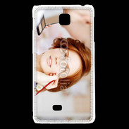 Coque LG F5 Esthéticienne