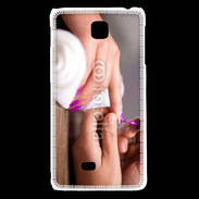Coque LG F5 Esthéticienne 2