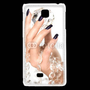 Coque LG F5 Ongles esthéticienne