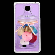 Coque LG F5 Bonbonne de ruban couture 