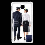 Coque LG F5 Commandant de bord et hôtesse de l'air