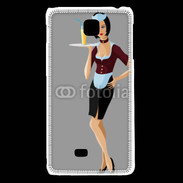 Coque LG F5 Serveuse
