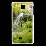 Coque LG F5 Jardinier
