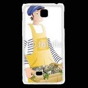 Coque LG F5 Ostréiculteur