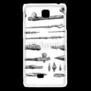 Coque LG F5 Outils préhistoriques