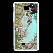 Coque LG F5 Samouraï manga