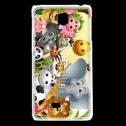 Coque LG F5 Cartoon animaux fun