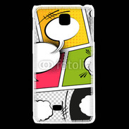 Coque LG F5 Comic strip speech bubbles