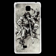 Coque LG F5 Guerrier en dessin 25