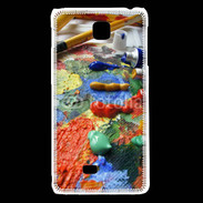 Coque LG F5 Tube de peinture