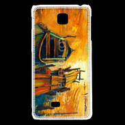 Coque LG F5 Peinture de bateau