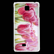 Coque LG F5 Tulipes