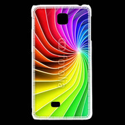 Coque LG F5 Art abstrait en couleur
