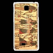 Coque LG F5 Peinture Papyrus Egypte
