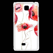 Coque LG F5 Peinture de Coquelicots