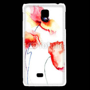 Coque LG F5 Peinture de Coquelicots 25