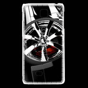 Coque LG F5 Voiture noire