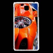 Coque LG F5 Speedster orange