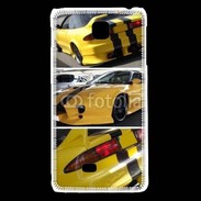 Coque LG F5 Voiture jaune 6