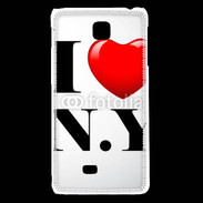 Coque LG F5 I love New York