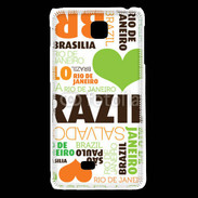 Coque LG F5 I love Brésil