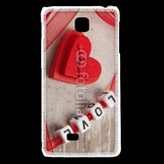 Coque LG F5 Love 1