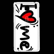 Coque LG F5 I love me 