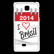 Coque LG F5 I love Bresil 2014