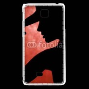 Coque LG F5 Silhouette danse country