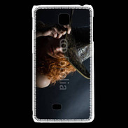 Coque LG F5 Girl danse country