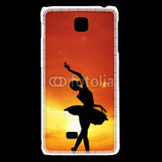 Coque LG F5 Danseuse couché de soleil