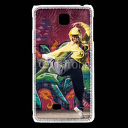 Coque LG F5 Street dance girl 2