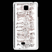 Coque LG F5 French Cancan 5