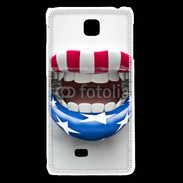 Coque LG F5 Lèvres USA