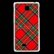 Coque LG F5 Fond tissus écossais
