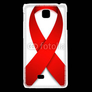 Coque LG F5 Ruban contre le sida