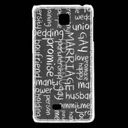 Coque LG F5 Mariage gay 2