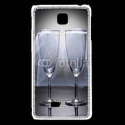 Coque LG F5 Coupe de champagne lesbienne