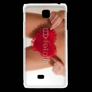 Coque LG F5 Coeur sexy