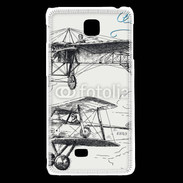 Coque LG F5 Vintage Aircraft