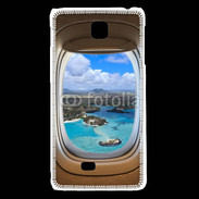 Coque LG F5 Vue de l'intérieur d'un avion