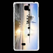 Coque LG F5 Atterrissage d'un avion de ligne